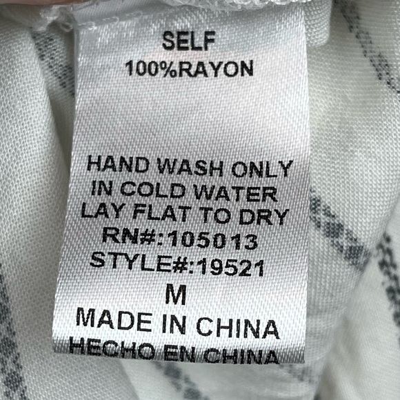 Savanna Jane Embroidered Floral Tunic Sz Medium Peasant Boho Beachy Vacation - Picture 9 of 16